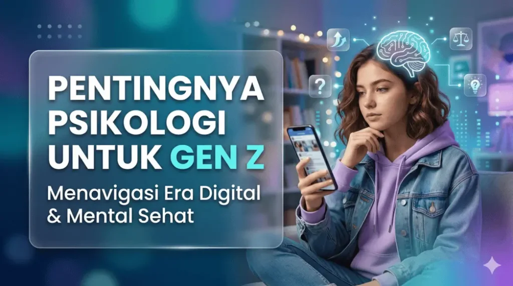 Pentingnya Psikologi untuk Gen Z Menavigasi Era Digital dengan Mental yang Sehat